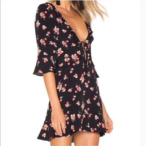 For Love and Lemons Cherry Dress - Picture 2 of 10